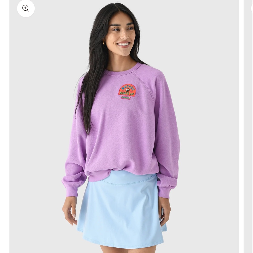 Mother- Purple Surf's Up sweatshirt